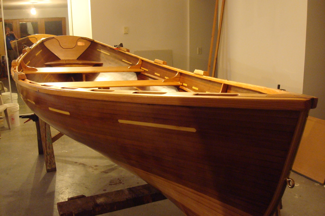 cosine wherry  to vancouver wooden boat show