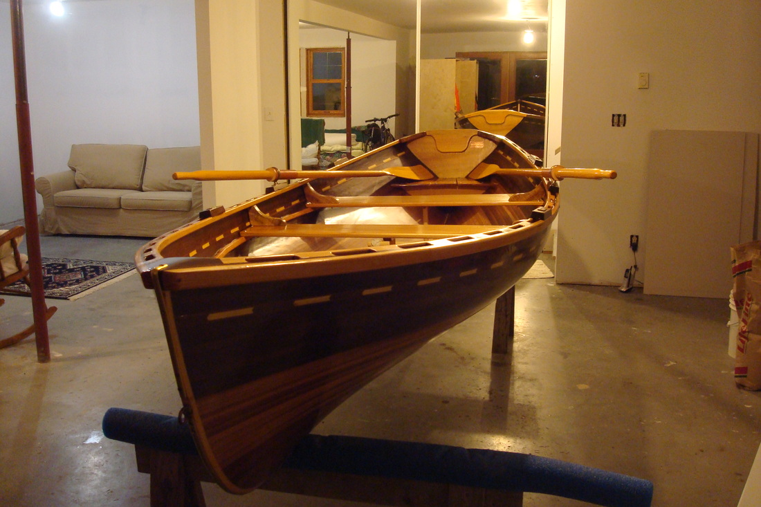 Cosine wherry finished and ready to launch.